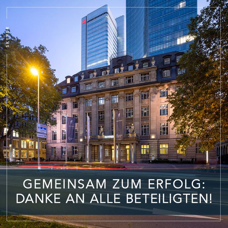 GEMEINSAM ZUM ERFOLG: DANKE AN ALLE BETEILIGTEN!